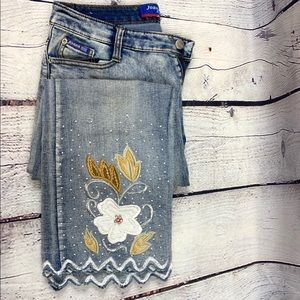 Joana design embellished jeans